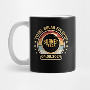 Burnet Texas Tx Total Solar Eclipse 2024 Totality Mug